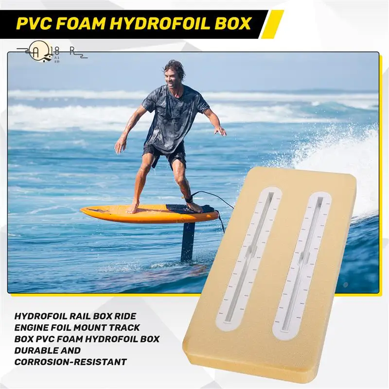 

A18R -Hydrofoil Rail Box Ride Engine Foil Mount Track Box Pvc Foam Hydrofoil Box