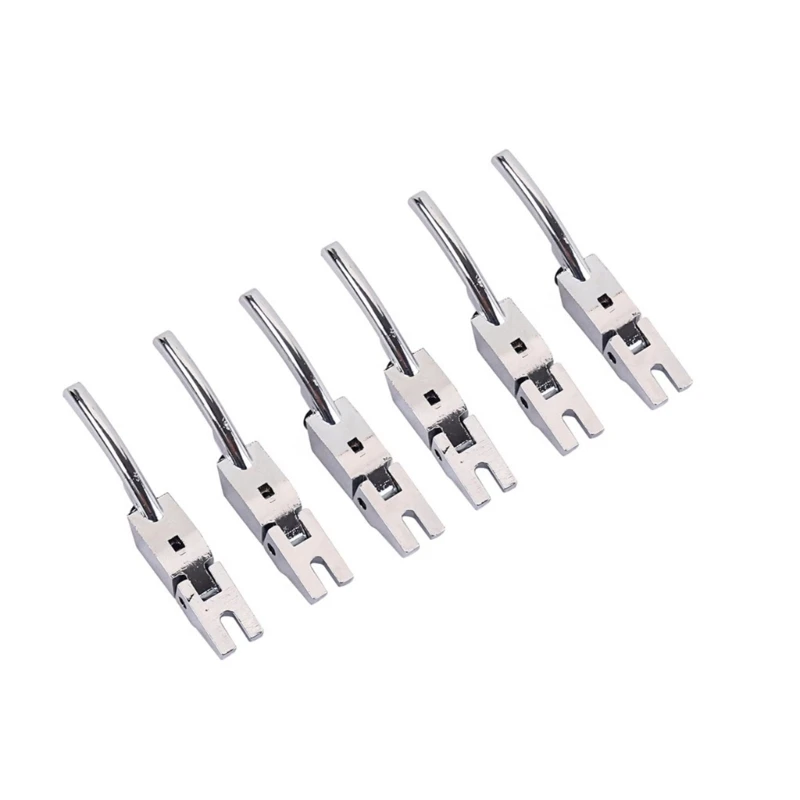 

6Pcs Corrosion Resistant Guitar Bridge Saddles Locked String Bridge Saddles
