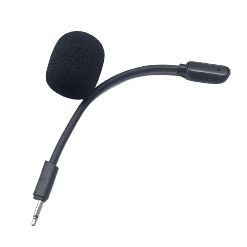 Flexible Gaming Microphone Boom for 100 Headsets Microphone with High Sensitivity for Competitive Play and Chat