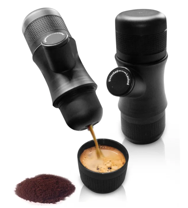 

Portable Espresso Coffee Machine Outdoor Mini Espresso Coffee Maker for Camping