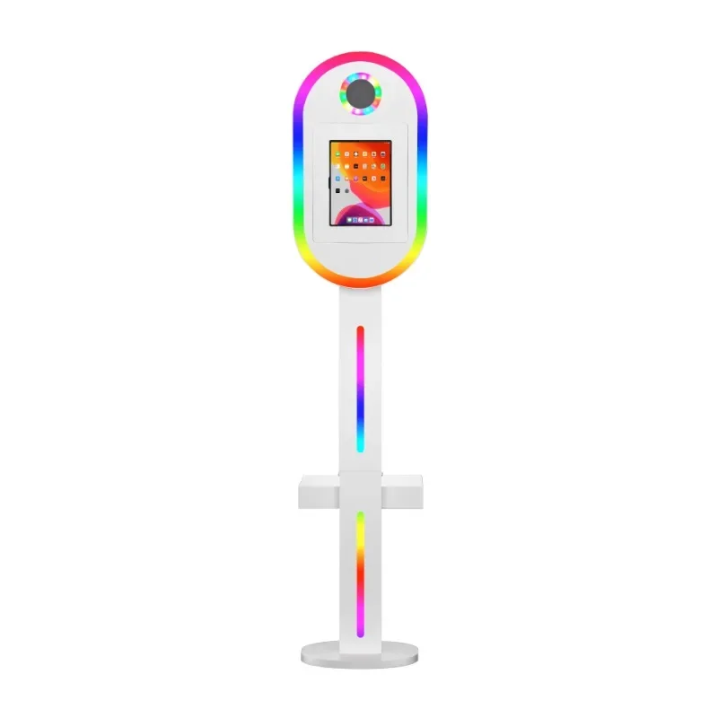 Oval photo booth multi-function portable, photo all-in-one indoor