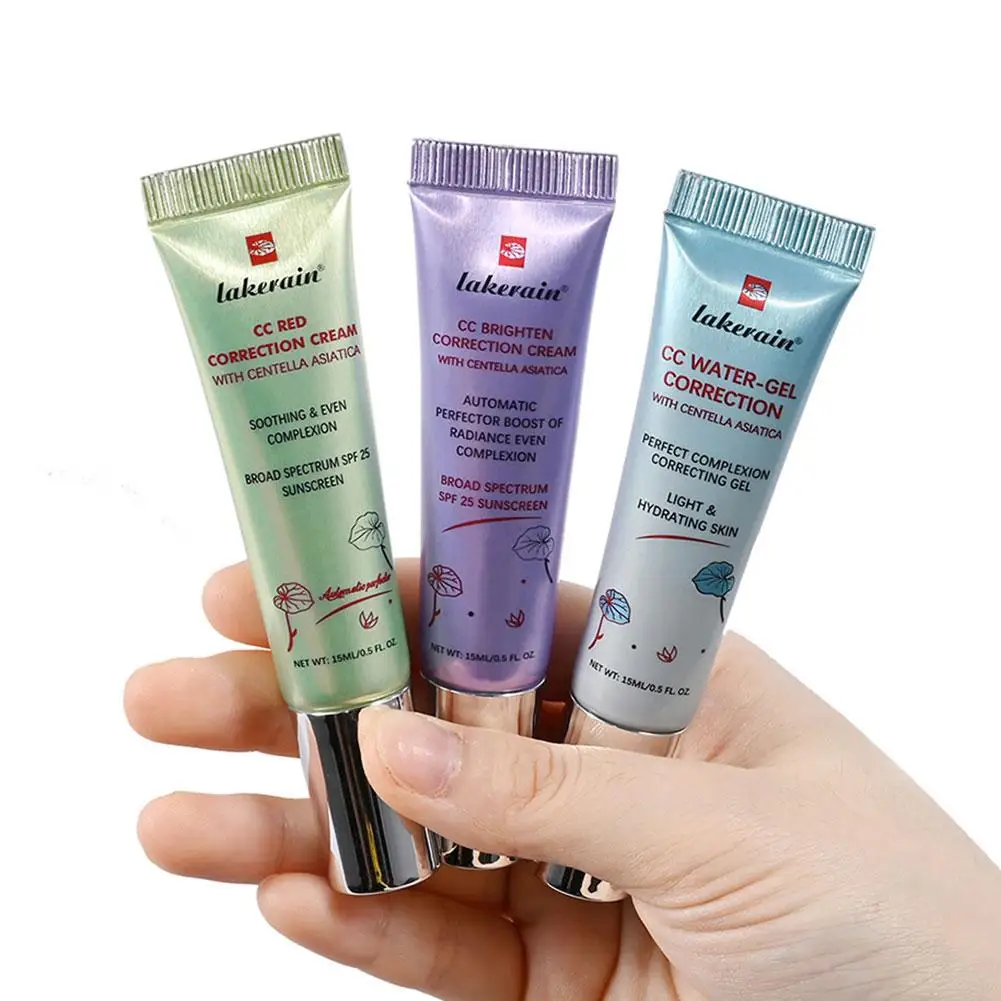 CC Cream – fond de teint coréen à haute couverture, couleur changeante, liquide de maquillage, protection de la peau, pour le visage