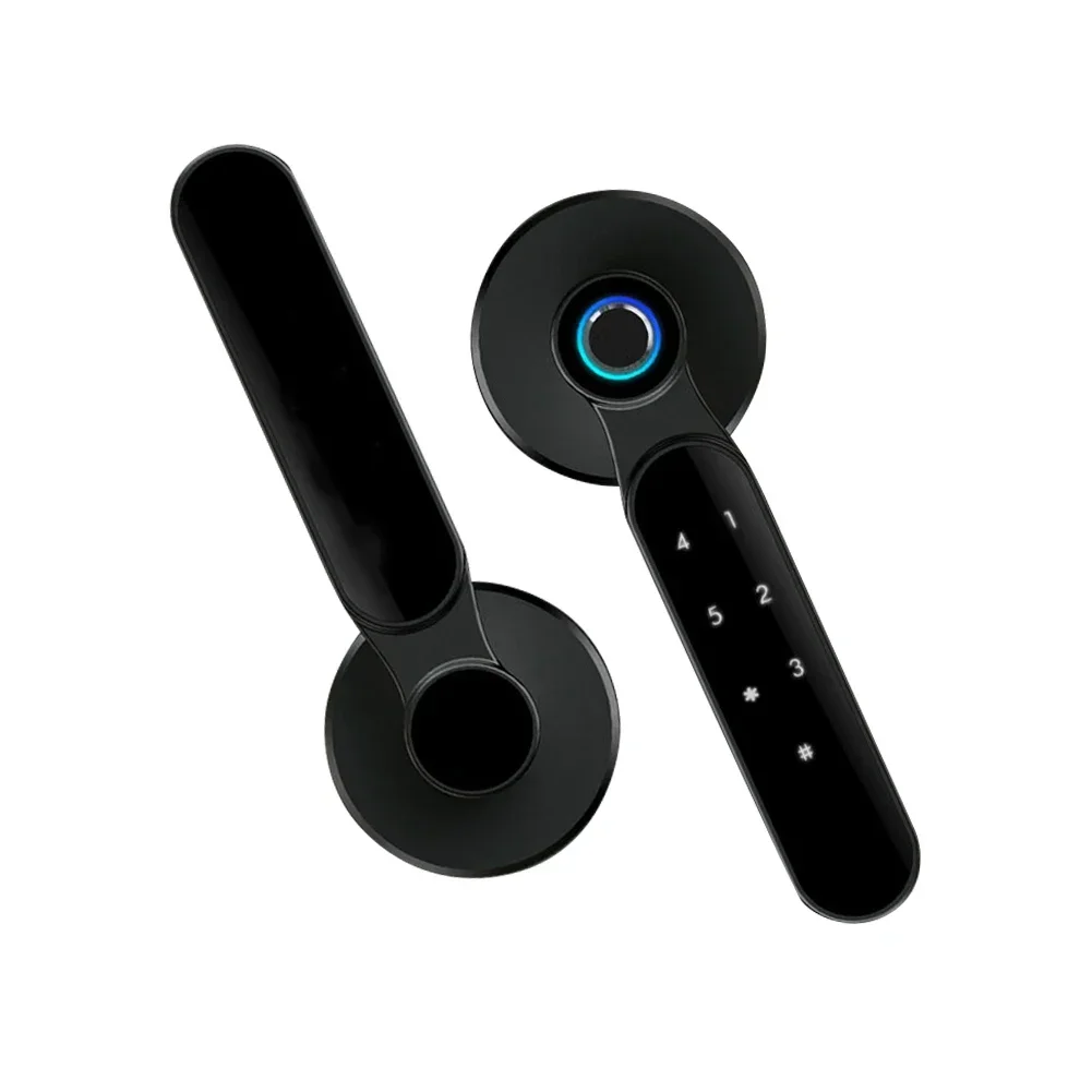 2022 new arrival smart finger print door lock with 4 ways to unlock the door fingerprint smart door lock
