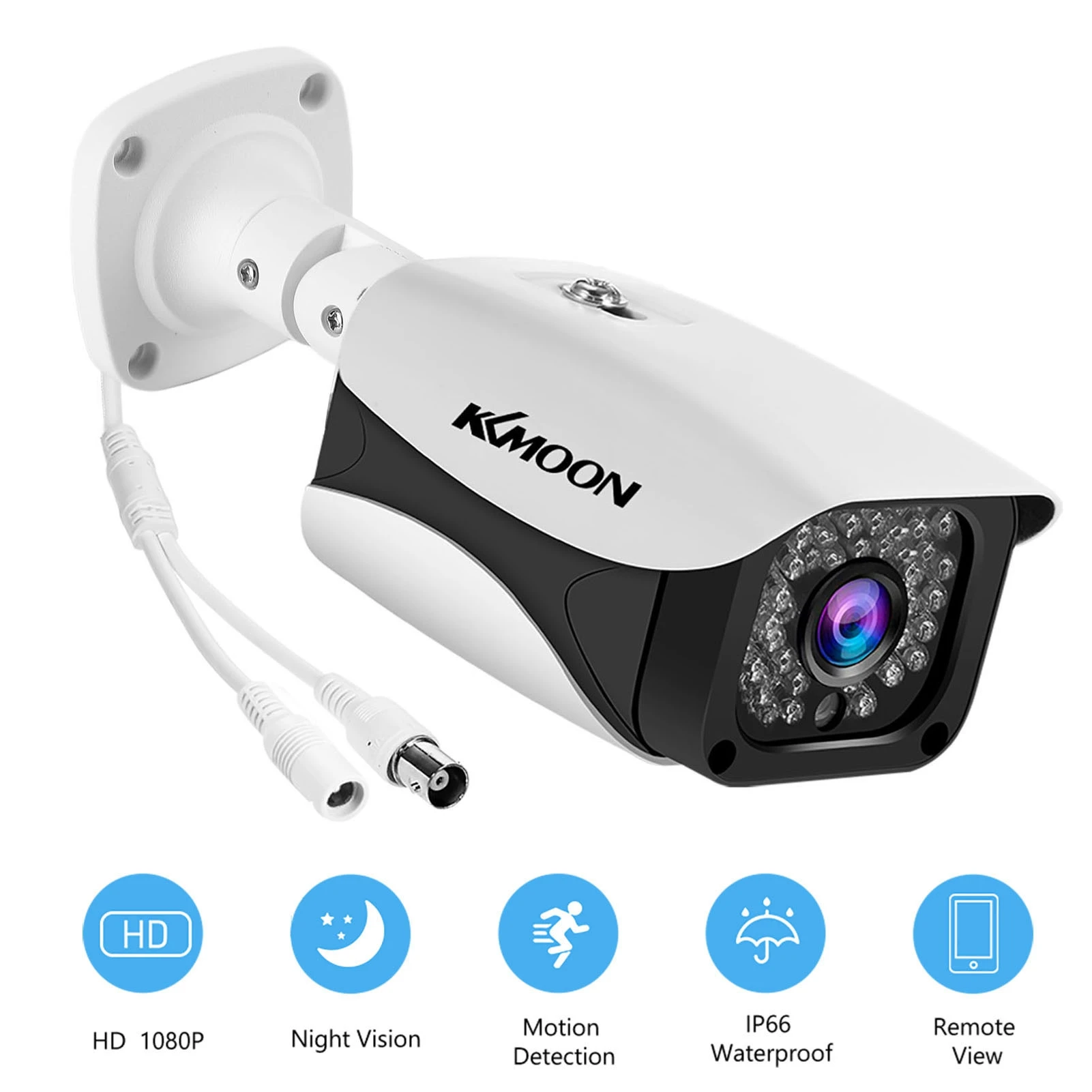 2MP 1080P Full High Definition Security Camera Outdoor Indoor 4 in 1 Weather Proof Surveillance CCTV Camera NTSC System