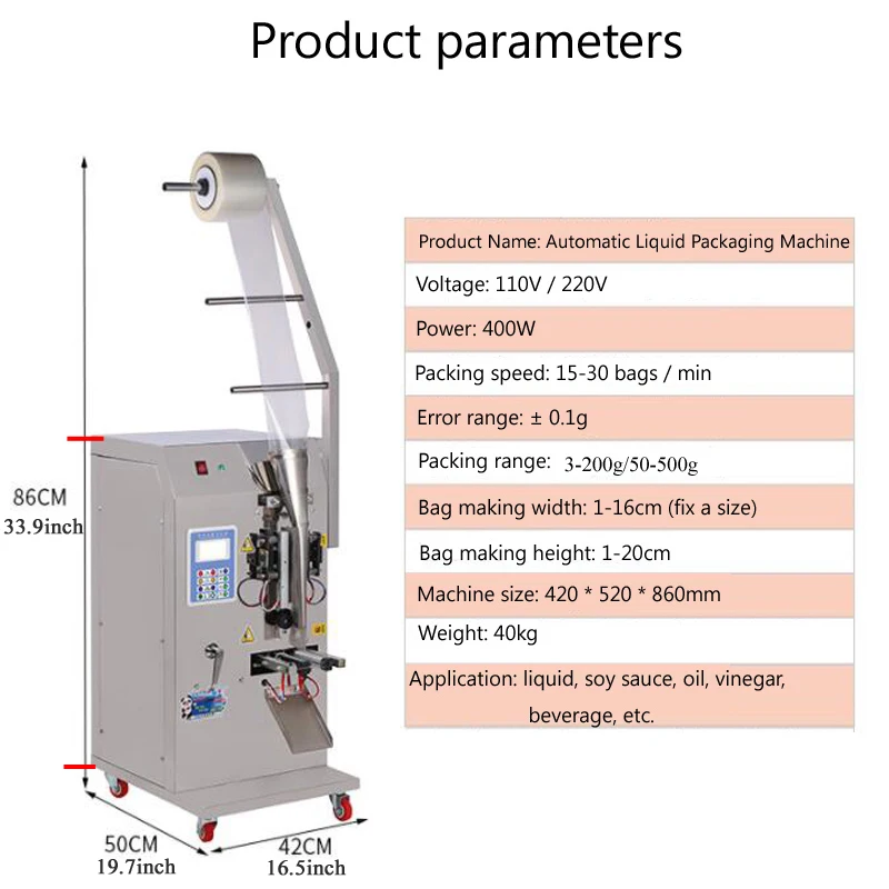 Automatic Premade Bag Stand Up Pouch Juice Liquid Packaging Washing Soap Laundry Detergent Drink Doypack Filling Packing Machine