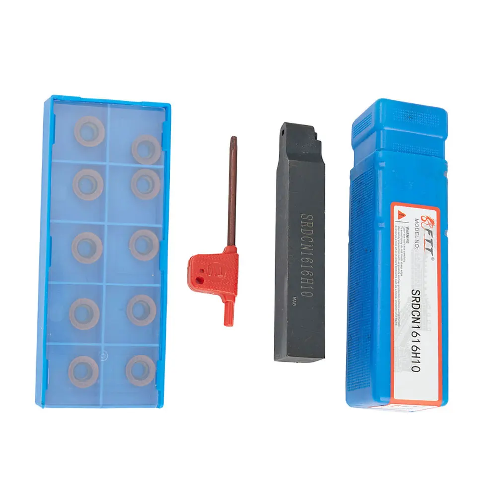 

Lathe CNC Turning Tool Holder Alloy Steel CNC Carbide Insert Cemented Carbide R5 RPMT10T3MOE-JS LF6018 SRDPN 1616H10
