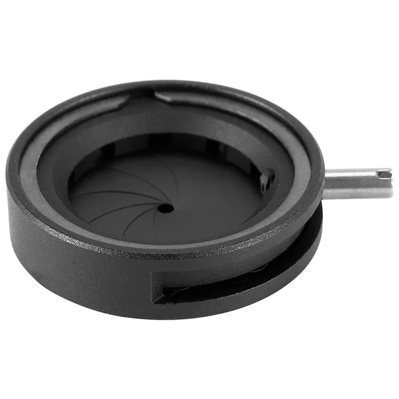 ABLK Регулируемая механическая диафрагма с ручной диафрагмой и диафрагмой для цифровой камеры, объектив с диафрагмой для микроскопа SK12