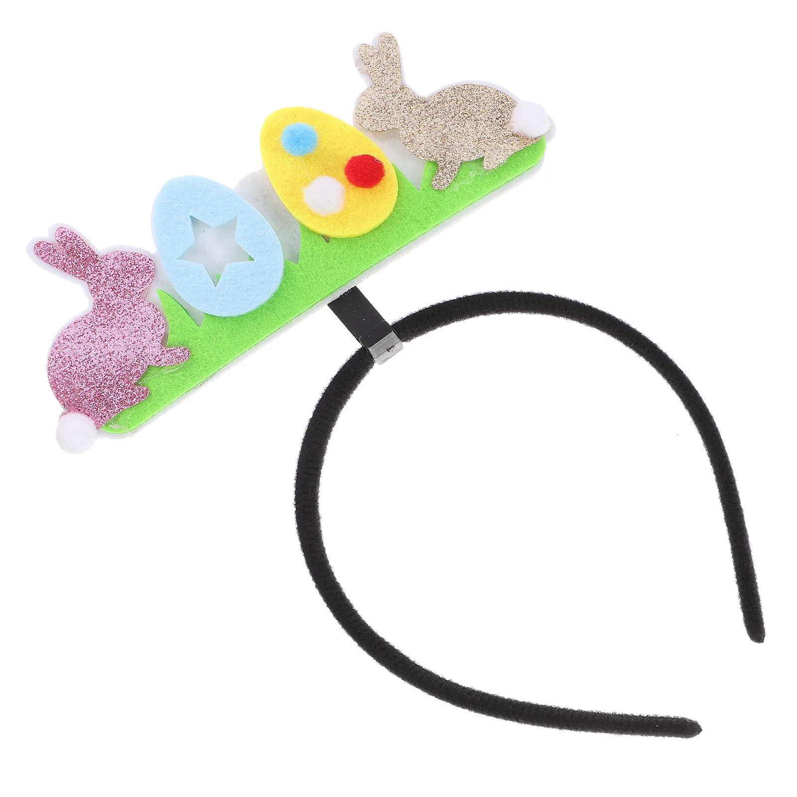 

Cute Easter Party Headband Cartoon Bunny Hair Hoop Festival Hair Accessories for Children Adults Dress Up Events
