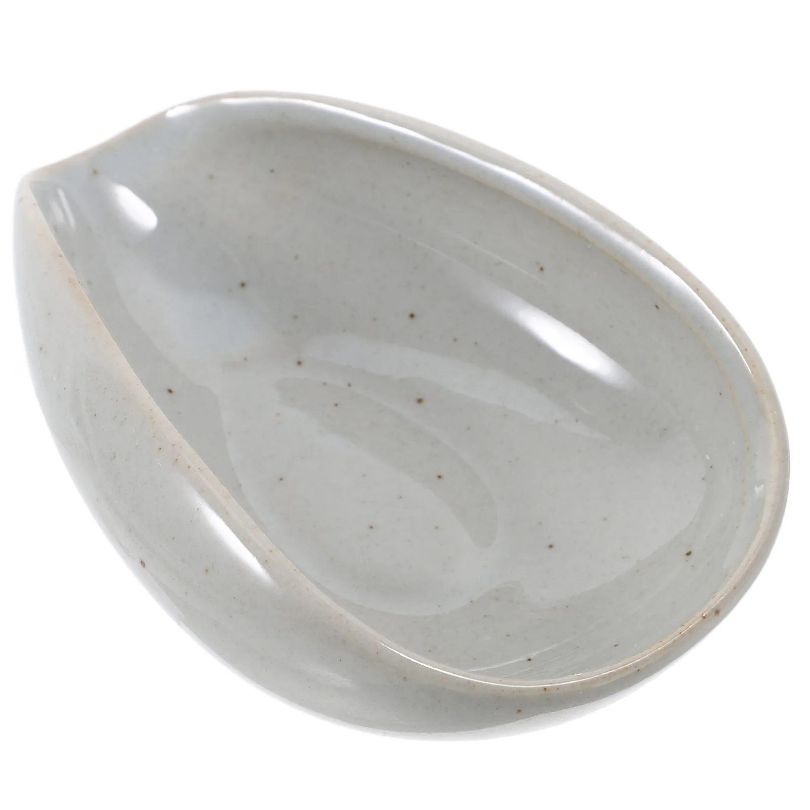 

Coffee Bean Tray Ceramic Dosing Plate Versatile Weighing Measuring Dish Precision Kitchen Decor Accessory Coffee Bean Dosing Cup