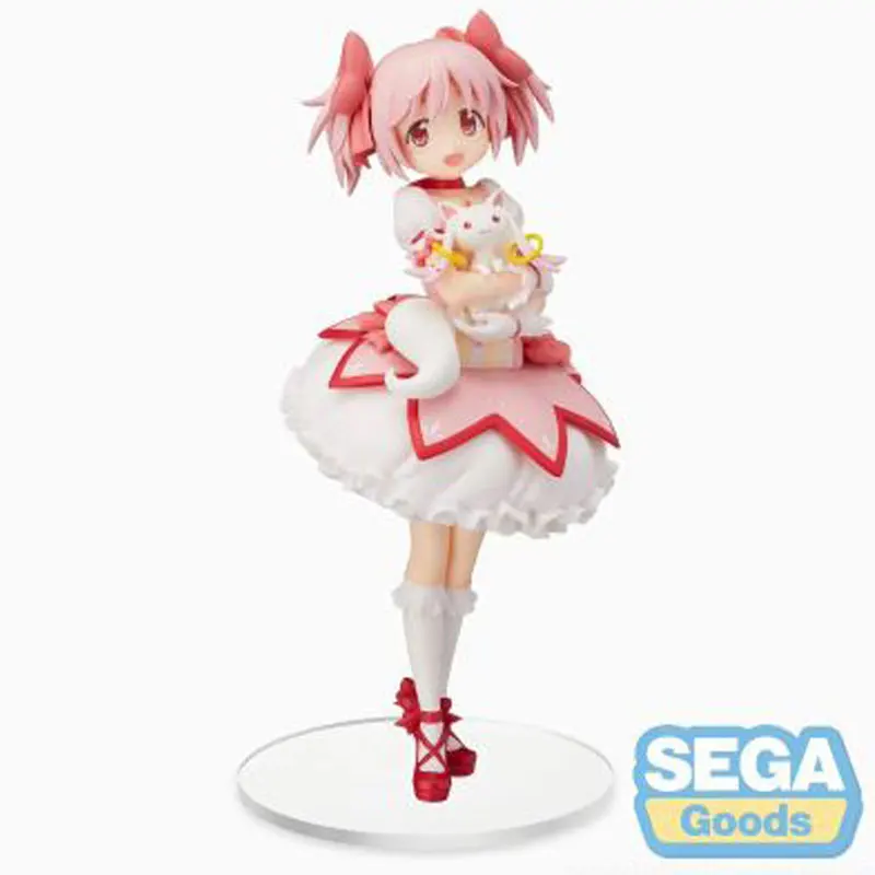 Original Genuine Sega Kaname Madoka Tamaki Iroha Anime Action Pvc Figure Model Doll Toy Figurine Collectiable Ornament Gift Kids