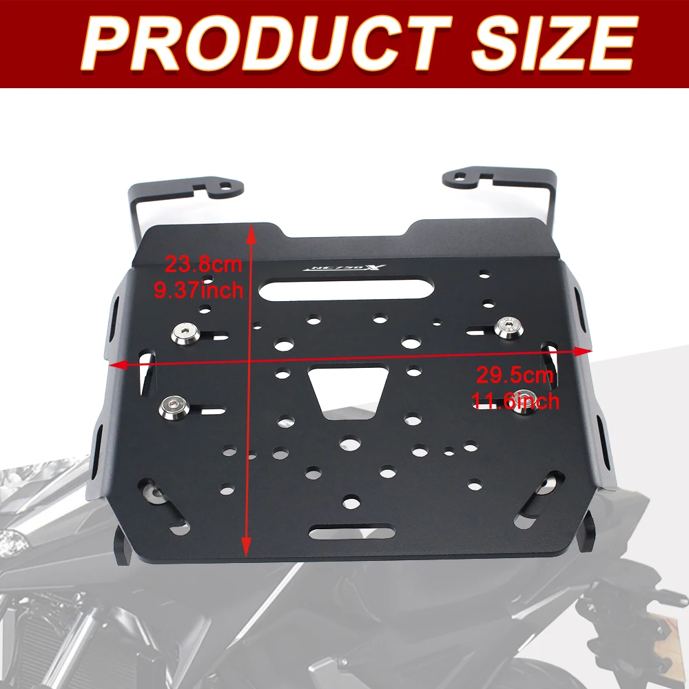 Fit For HONDA NC700S/NC750S/NC700X/NC750X/NC750D/automatic DCT 2012-2022 Rear Luggage Rack Cargo Shelf Trunk Box Holder Support