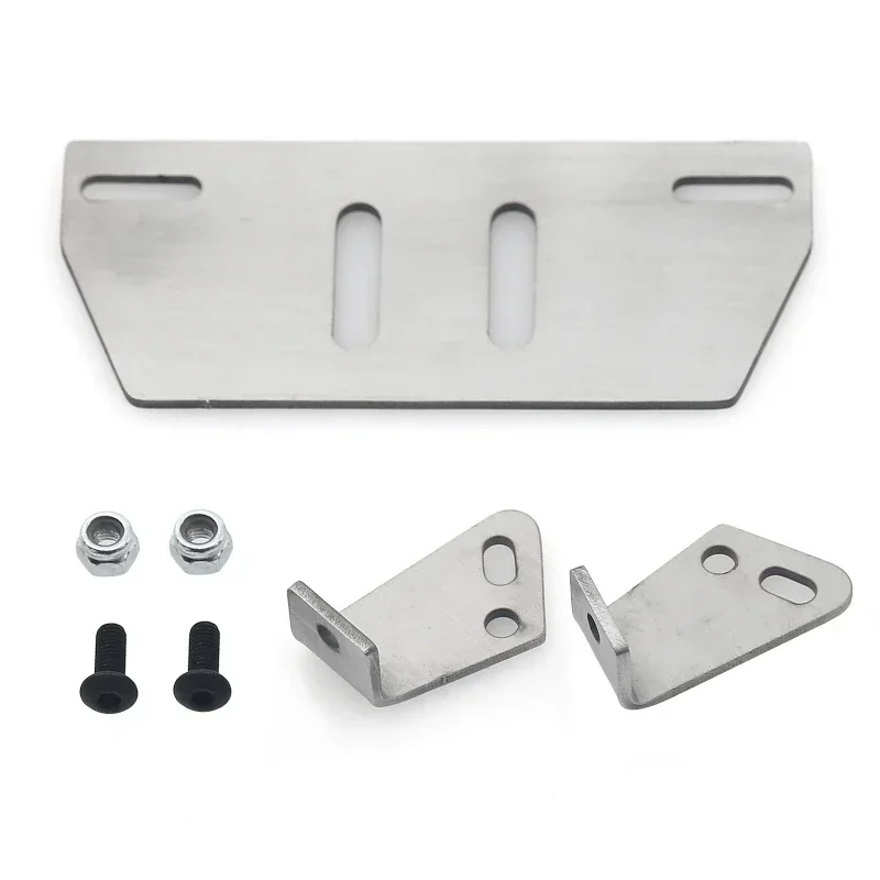 

Racing Stainless Steel Frame Protector Chassis Guard Board for 1/10 Rc Crawler Axial SCX10 II 90046 Trxs TRX-4 TRX4