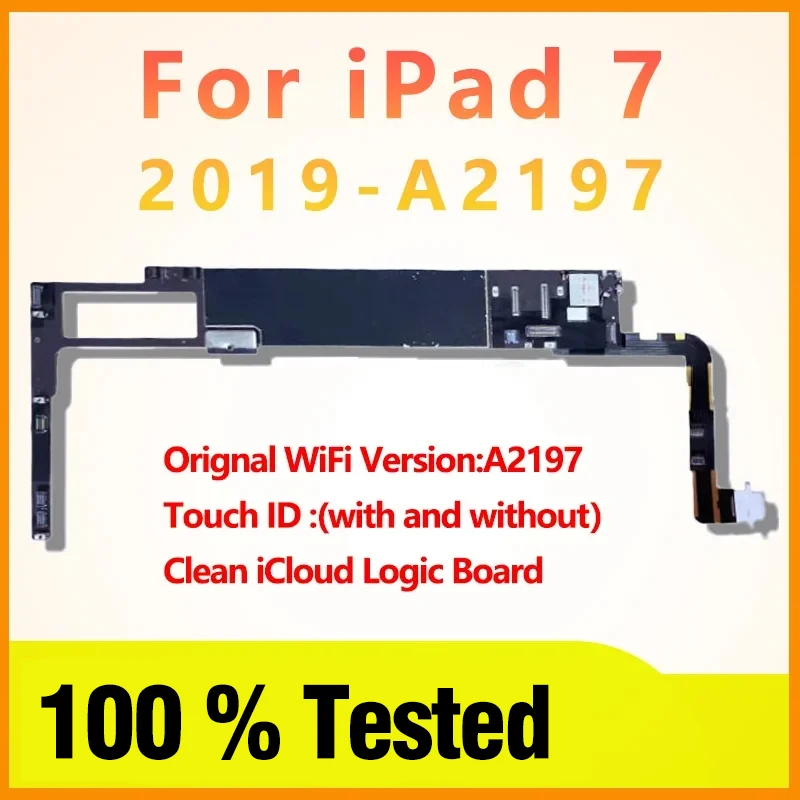 IPad 7用マザーボード,ロジックボード,クリーニングチップ,iCloudなし