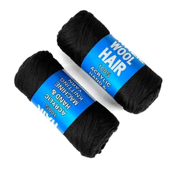 70g/top brezilyalı yün saç örgü sentetik yapay Senegalese büküm peruk saç eki örgü Salon için iplik