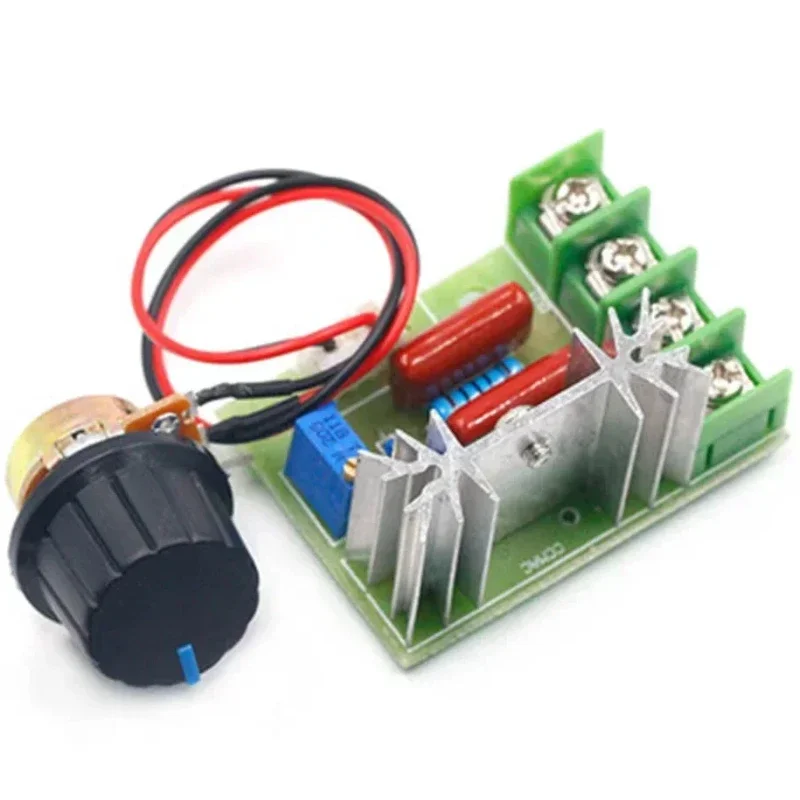 1 pz AC 220V 2000W SCR modulo regolatore di tensione Dimmer motore regolatore di velocità termostato elettronico