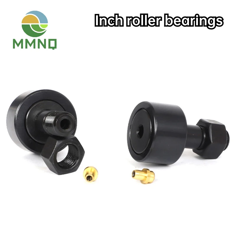 

1PCS CR8R 4.826X12.7X22mm CR8-1R 4.826x12.7x26mm Inch Bolt Roller Bearings Spherical CAM Follower Black