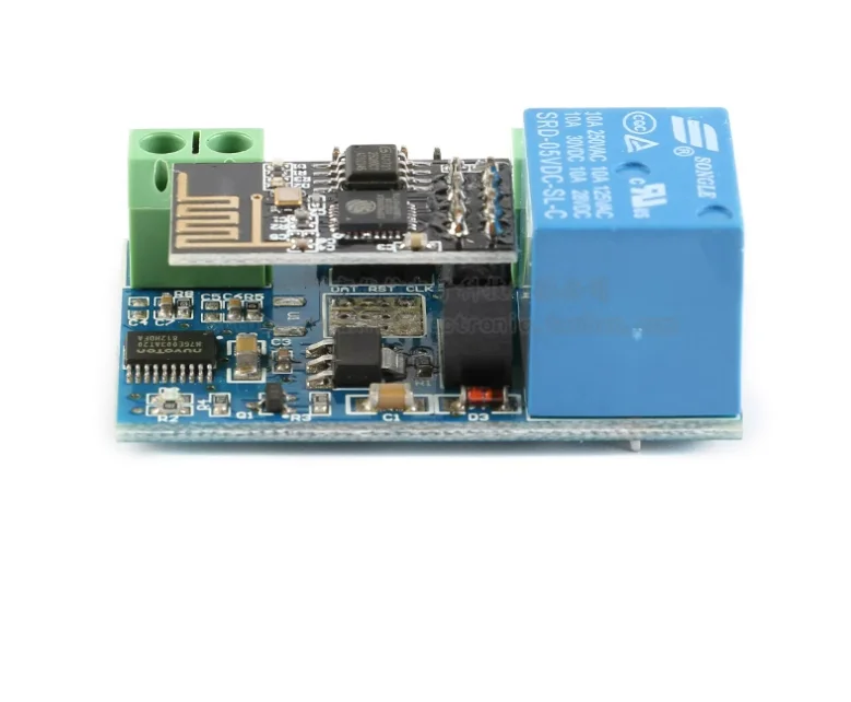 Módulo de interruptor de relé WiFi, puerto serie ESP8266 A, Internet de las cosas, hogar inteligente, nuevo, 1 unidad por lote