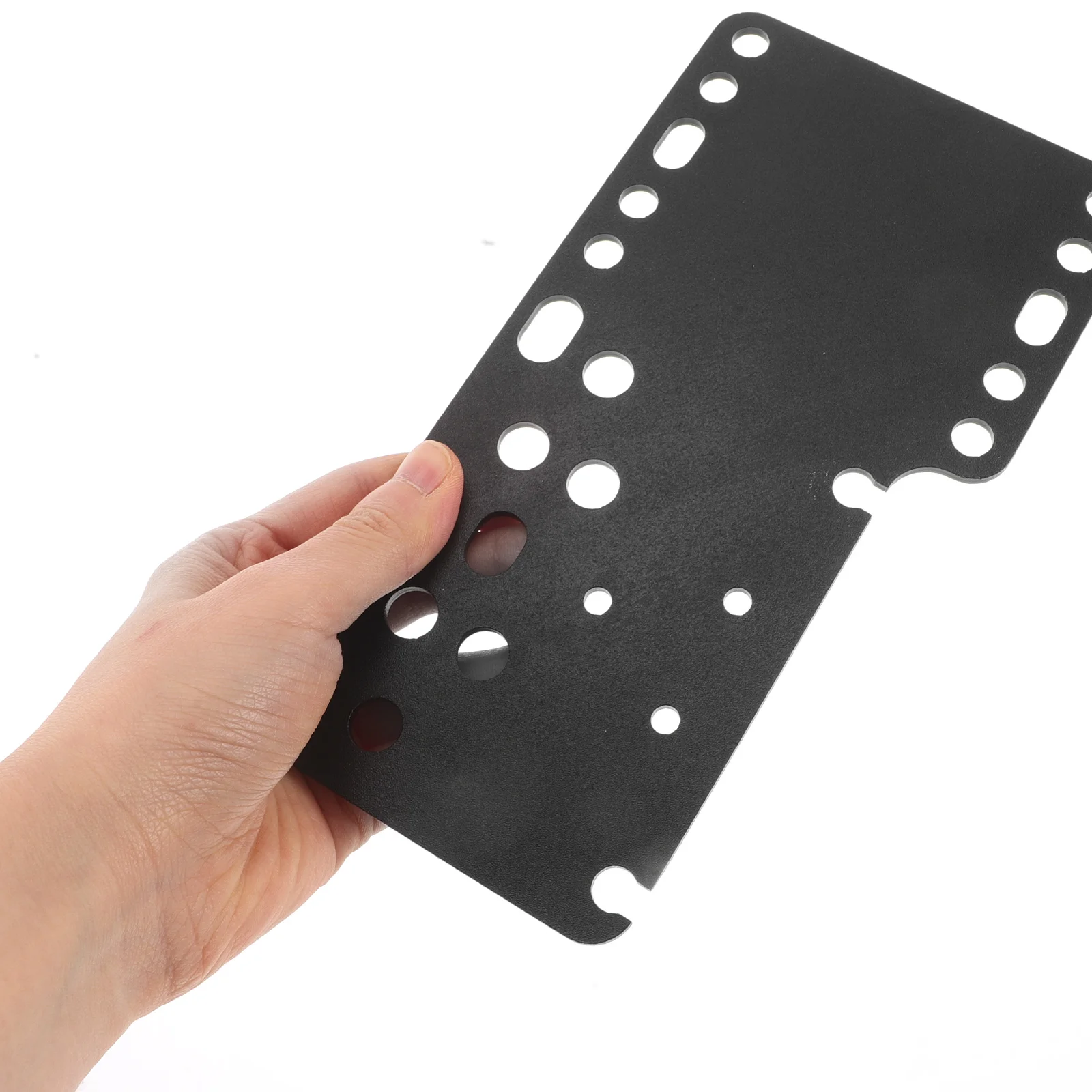 

Racing Simulator Adapter Plate Mounting Board Multiple Holes Compatible Replacement Part Fitting Joystick Gaming