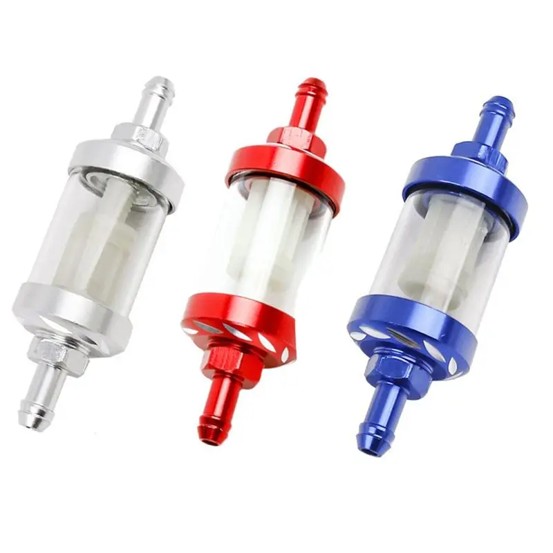 M45K-Motorcycle Accessories Petrol Fuel Filter 3PCS Removable Washable Filter Pedal Replacement