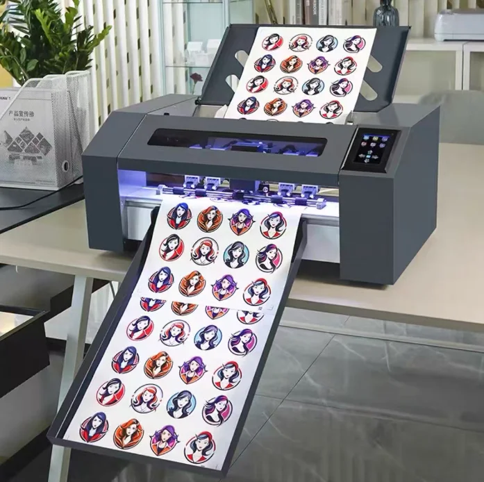 Hot Selling Automatic Sheet Label Cutter Digital Die Cutting Machine/Half Cut Sticker Label Cutting Machine