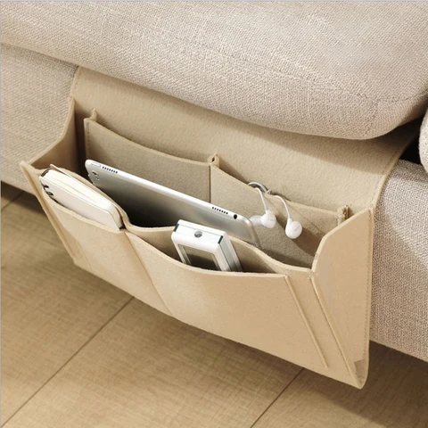 Felt Bedside Hanging Storage Caddy