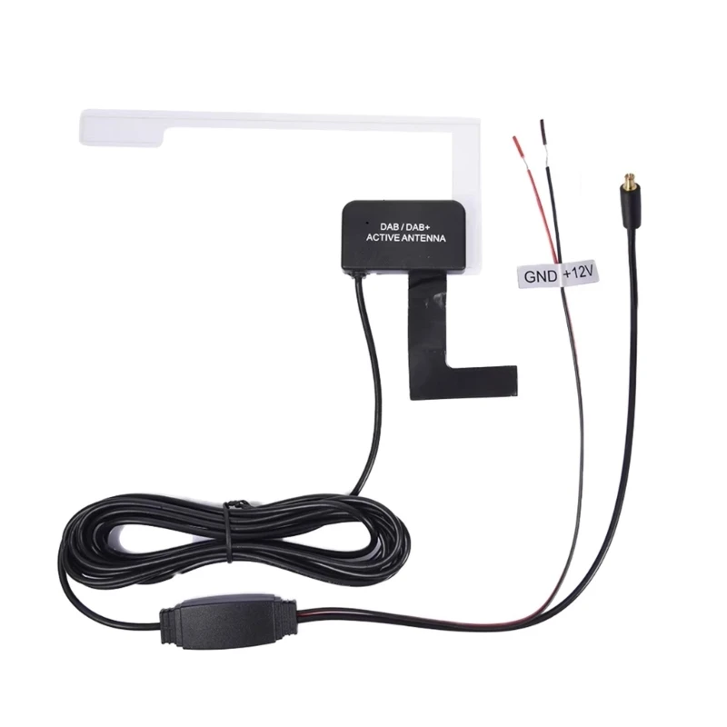 Weather Resistant 12V Vehicle Antenna Suitable For Clear Sound Simple Glass Mounting Offering Reliable Reception X37F