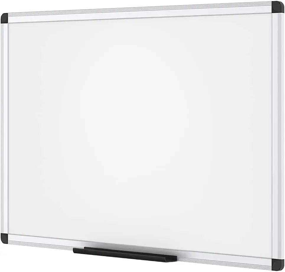 

48x32 Inch Magnetic Dry Erase Whiteboard with Silver Aluminum Frame for Office and Home Use