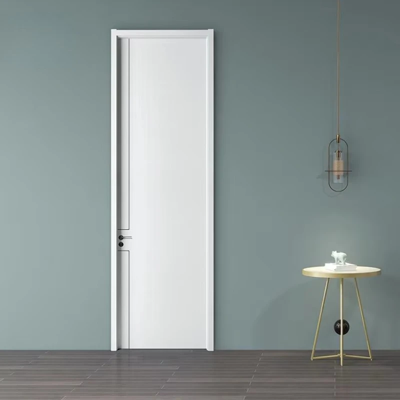 

Aluminum Wooden Door Room Solid Flush Bedroom Interior Modern Door Color Design Wood Door