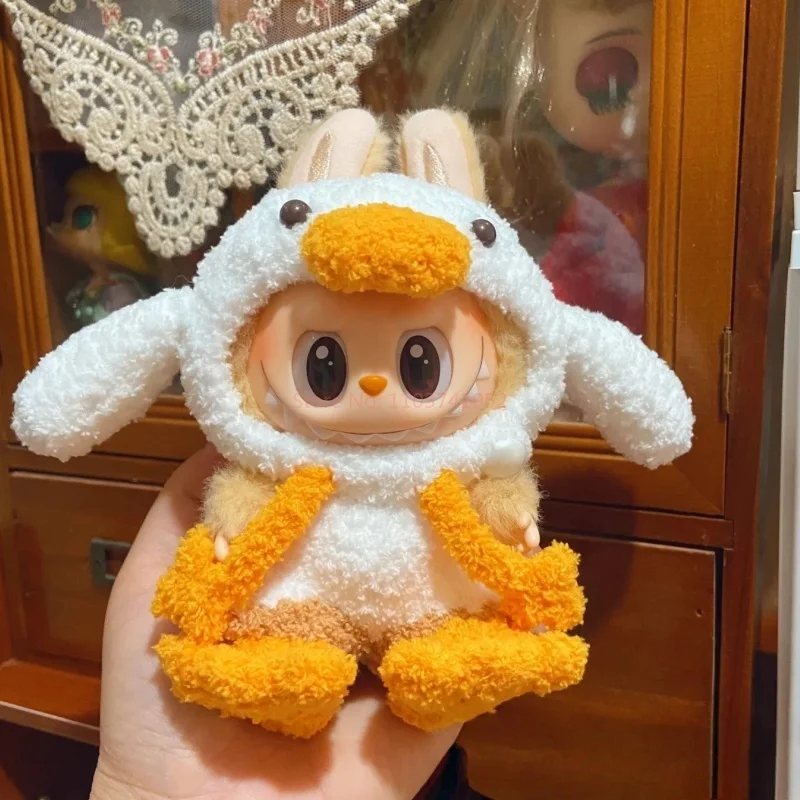 

New Labubu Forest Fairy Tale Series Doll Cosplay Costumes Creative Design Diy Knitted Clothing Doll Replaceable Clothes Ornament