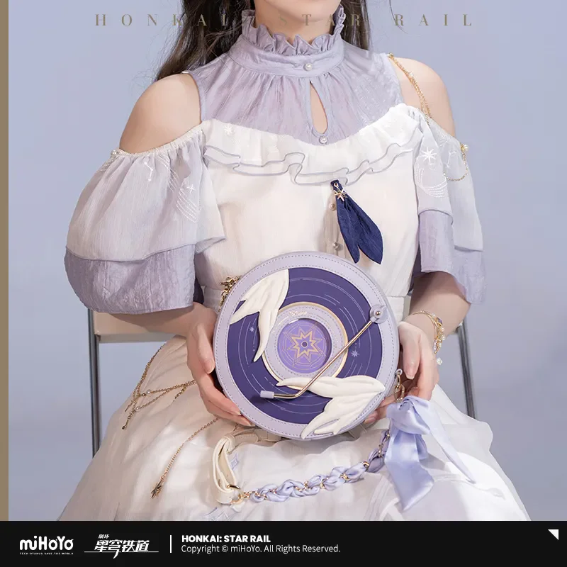 [Original] miHoYo Robin Bag Honkai Star Rail Robin Theme Series Umhängetasche Uniform Tasche Rucksack Messenger Bag Cosplay Weihnachtsgeschenk