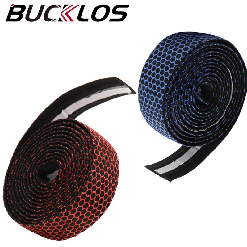 

BUCKLOS Silicone Bicycle Handlebar Tape 2150mm Road Bike Handle Bar Tape Damping Speed Cycling Handlebar Wrap Bike Accessories
