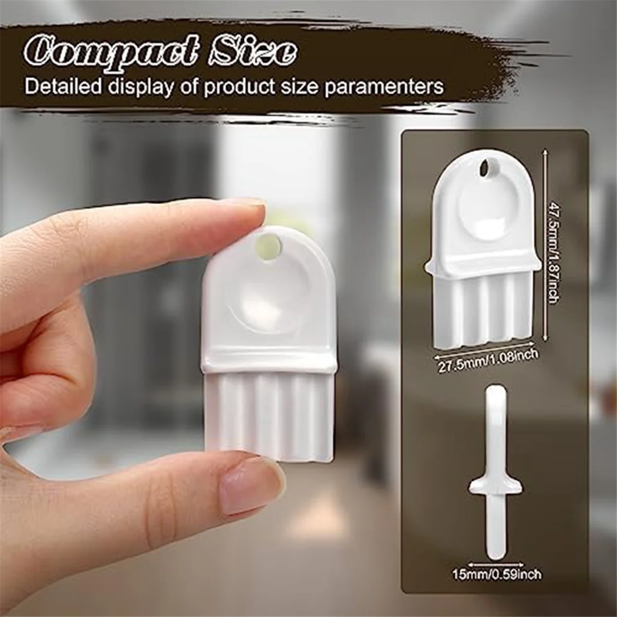 Tissue Dispenser Keys, Toilet Paper Dispenser Keys Compatible for Pacific Tissue and Toilet Paper Dispensers C