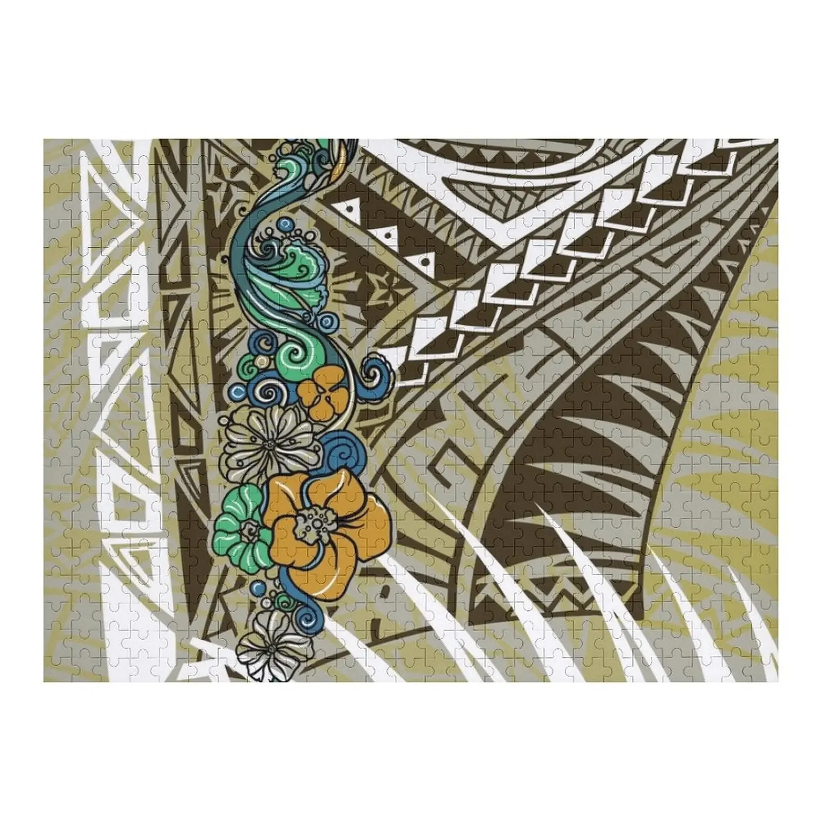 

Vintage Hawaiian Artboard 3417 Jigsaw Puzzle Wooden Boxes With Photo Puzzle