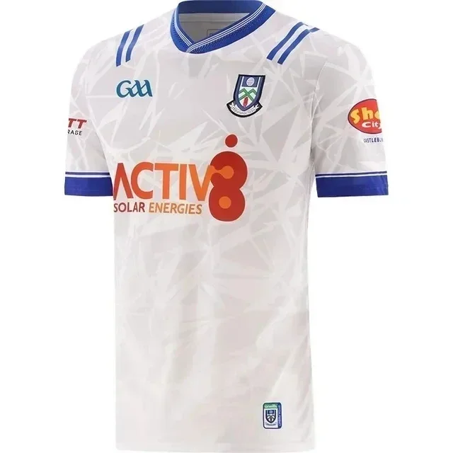 2024 Kilken GAA Home Jersey Shirt Mens Offaly GAA Home Jersey 2024 Rugby Jersey Monaghan GAA Home County Jerseys Size:S-5XL