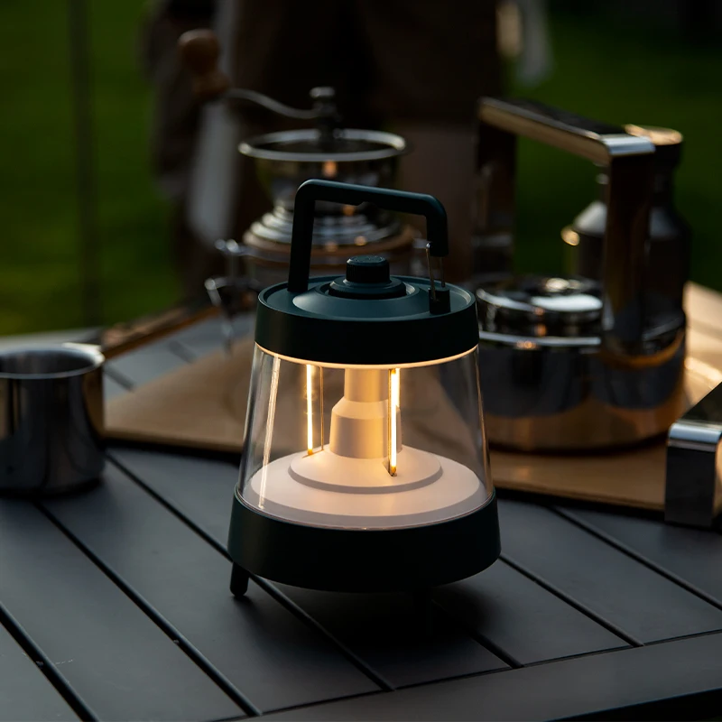 Campinglighting LED Multi Functional Rechargeable Portable Charger Mobile Power Glamping Lantern Light with Waterproof IP65