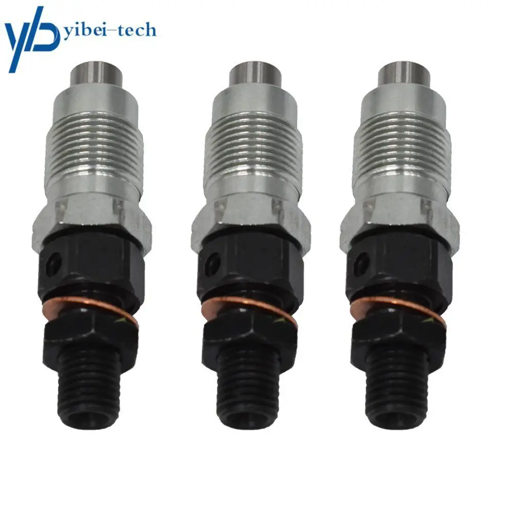 

3× Fuel Injectors Fit For Kubota D722 D782 D902 Engine 16001-53002/H1600-53000
