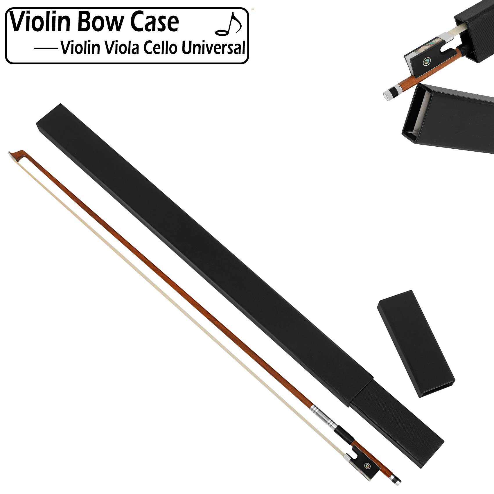 

Защитная коробка для скрипки, Выдвижной стильный твердый бумажный контейнер для хранения, для скрипки, виолончели, универсальные детали для скрипки