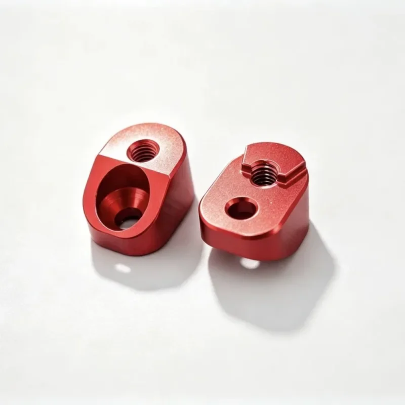 1/8 RC Crawler Low CG Counterweights for KM Bronco Raptor Tank300 F150 CNC 7075 Red Anodized Upgrade Parts