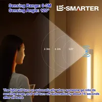 Wall lamp Rechargeable Magnetic Lights Smart Motion Sensor LED  Night light For bathroom Indoor lamp Cabinet  Floodlight