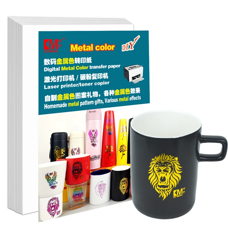 Printable Laser Hot Stamping Transfer Paper Water Slide Decal Paper Image Hot Transfer Film Paper For Mug Glass Pencil