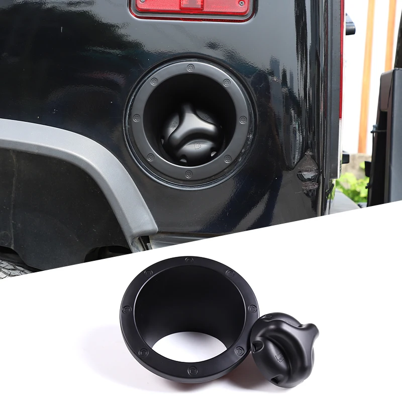 ABS Car Fuel Door Gas Tank Cover Fuel Tank Cap Trims For Hummer H2 2003 2004 2005 2006 2007 2008 2009 Car Styling Accessories