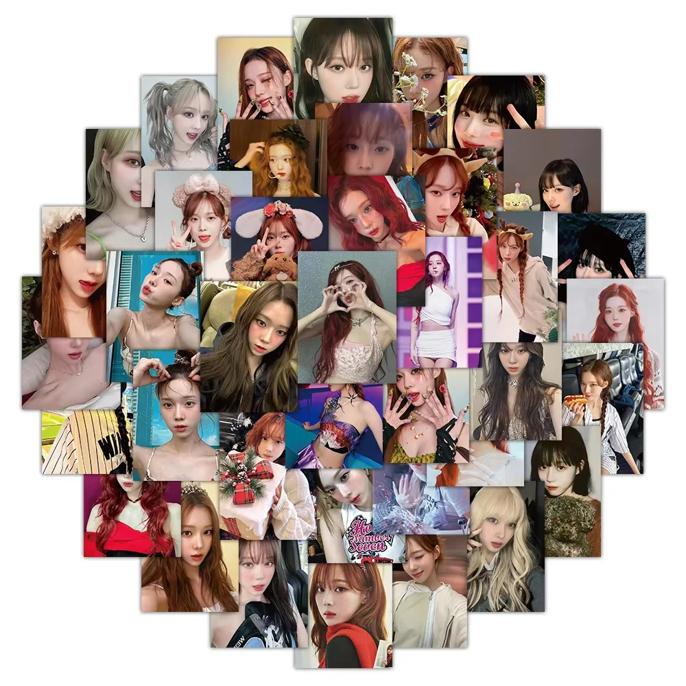 63 قطعة مجموعة الفتيات الكورية ملصقات الشتاء الديكور دفتر دراجة نارية سكيت مجموعة مروحة الكمبيوتر