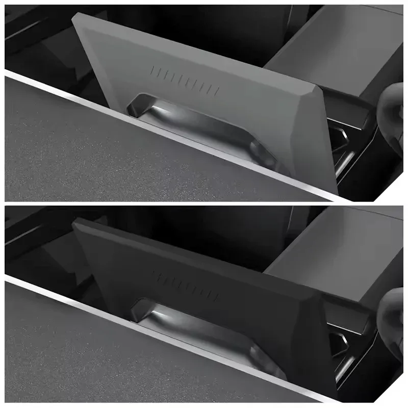 For Tesla Cybertruck 2024-2026+ Center Control Screen Protective Cover Silicone Crash Protection Frame Interior Car Accessories view 4