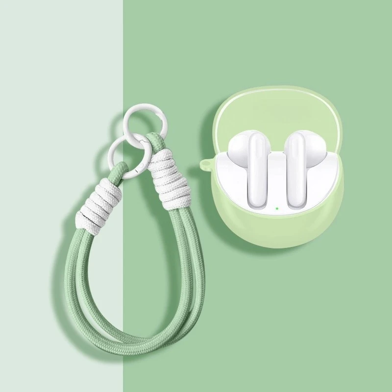 

Новый чехол для наушников OPPO Enco Air 3, мягкий силиконовый беспроводной Bluetooth защитный чехол для OPPO Enco R2, чехол с крючком