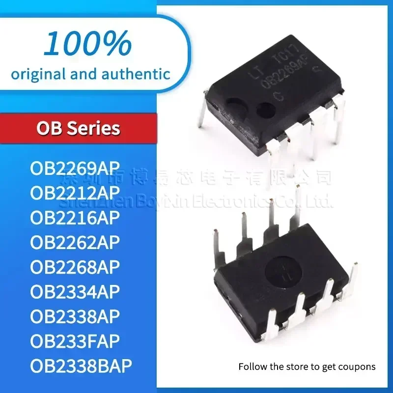 

5 pieces/batch OB2269AP OB2212AP OB2216AP OB2262AP OB2268AP OB2334AP OB2338AP OB2338BAP OB233FAP Black casing