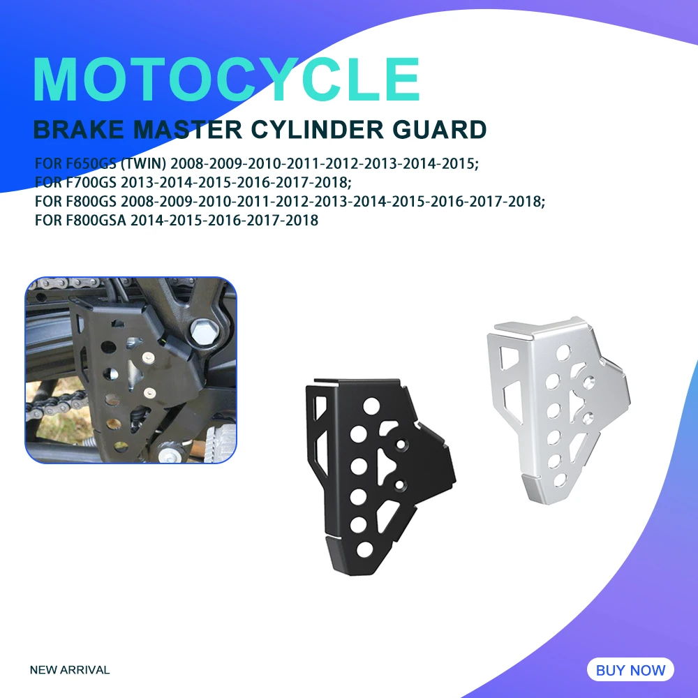 

Motorcycle For BMW F800GS Adventure ADV F700GS F650GS Twin Rear Brake Master Cylinder Guard Frame Cover Protector GS F650 F800