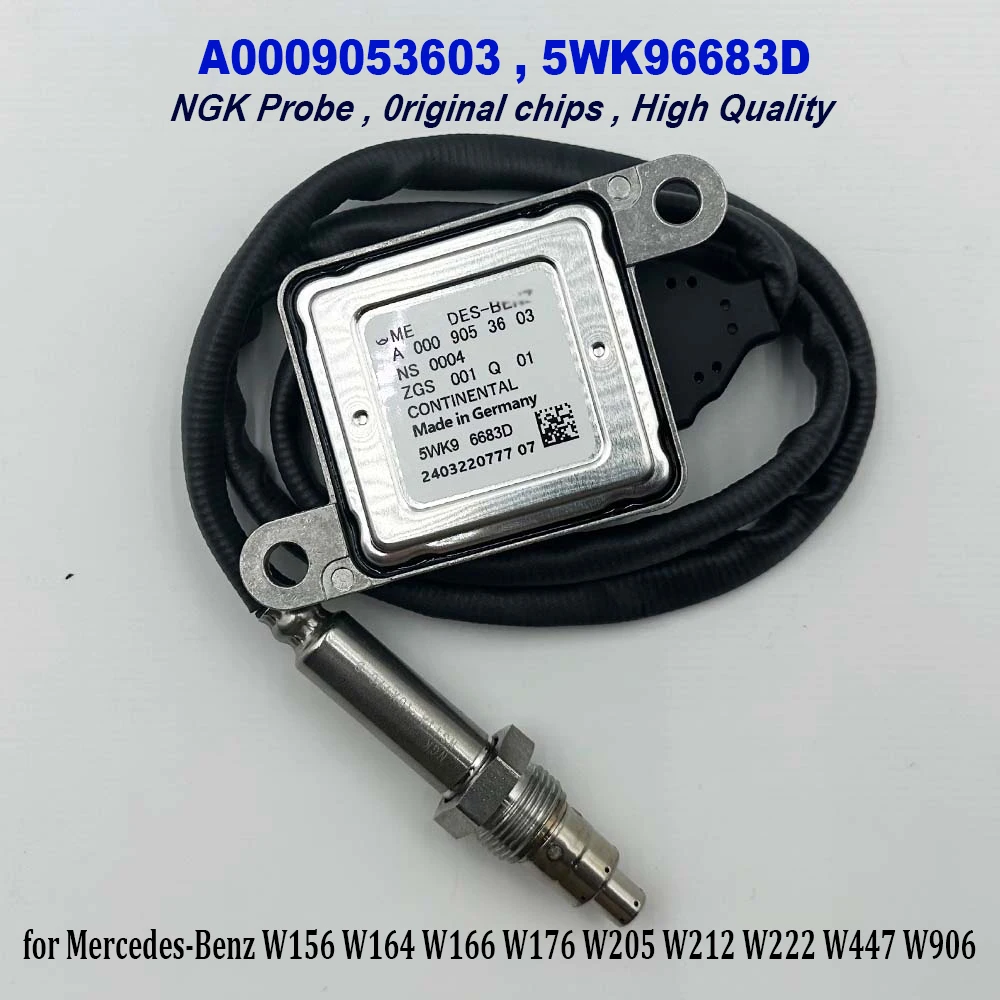 

A0009053603 High Quality Chips 5WK96683D For NGK Probe Nitrogen Oxide Sensor For Mercedes-Benzz C Class W205 W166 GLA200