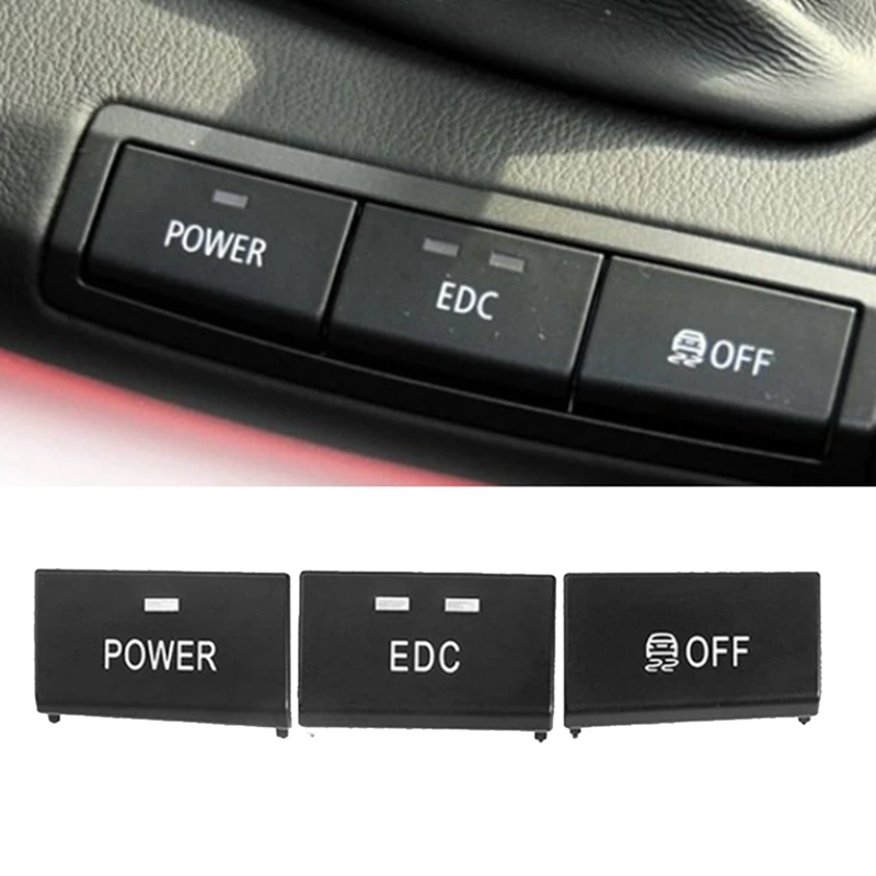 Car Center Console Switch Button Multifunction Switch ESP EDC POWER Button 61317841136 For BMW 3 Series E90 E92 E93