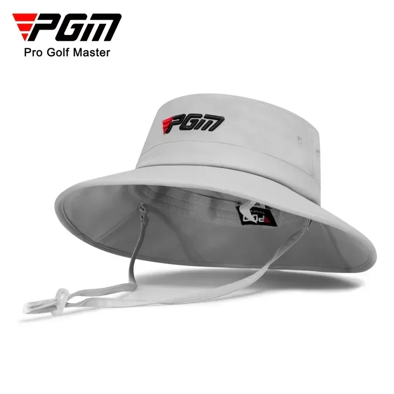 PGM Men Golf Hat Adjustable Windproof Rope Caps Waist Sweat-absorbing Band Fisherman Hats MZ059