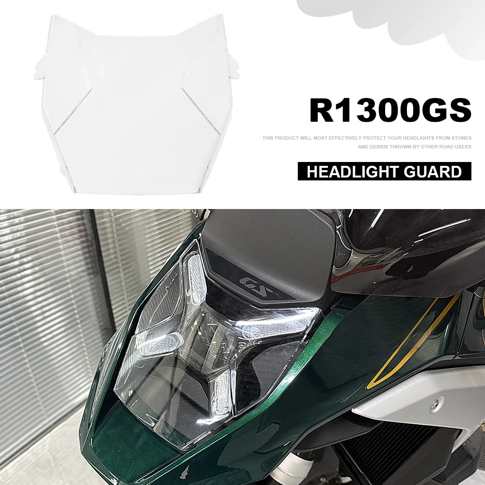 For BMW R 1300 GS R1300GS r1300gs R1300 GS 2023 2024 2025 Motorcycle Accessories Headlight Guard Protector Lens Cover